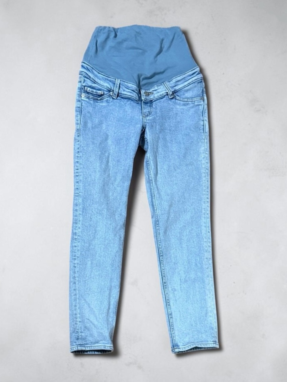 Women's Light Blue Maternity Jeans